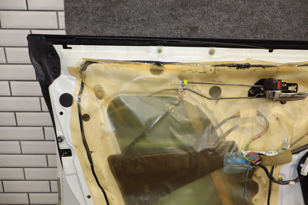 1995-1999 Toyota Crown Left LH Front Door White 2BK OEM JZS151