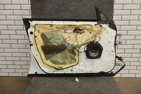 1995-1999 Toyota Crown Left LH Front Door White 2BK OEM JZS151