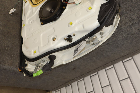1995-1999 Toyota Crown Left LH Front Door White 2BK OEM JZS151