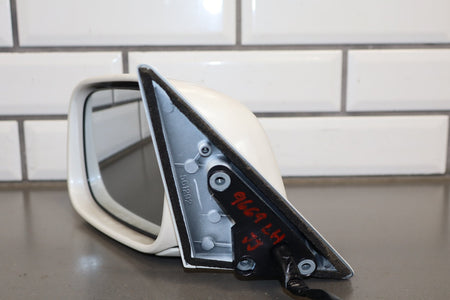 1995-1999 Toyota Crown Left Mirror Power Heated Fold White 2BK JZS151