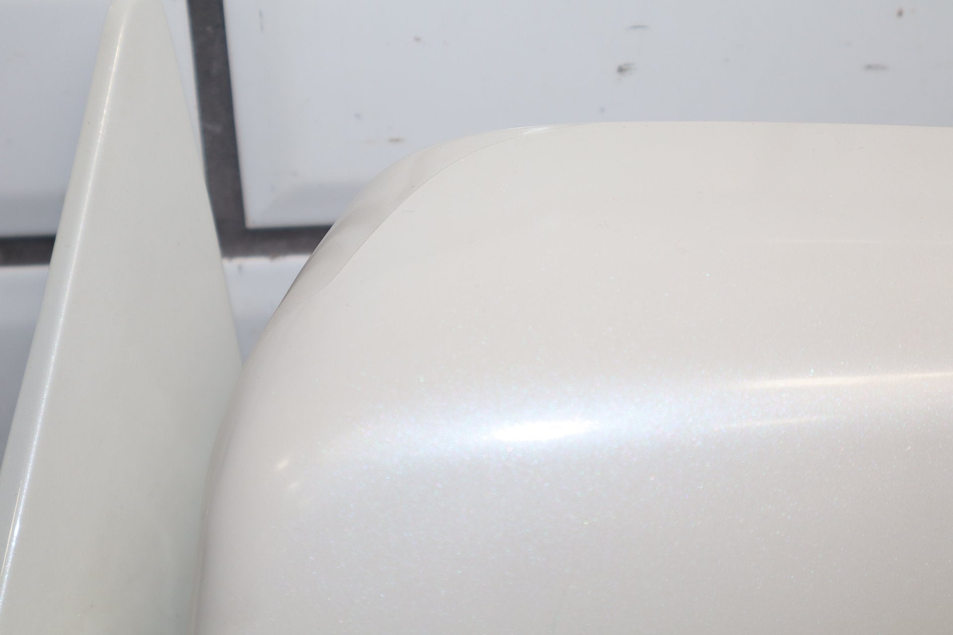 1995-1999 Toyota Crown Left Mirror Power Heated Fold White 2BK JZS151