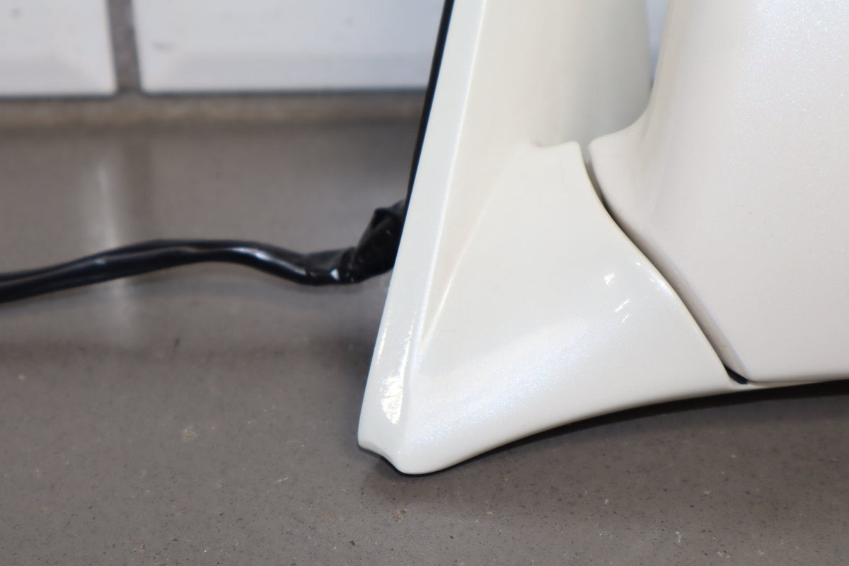1995-1999 Toyota Crown Left Mirror Power Heated Fold White 2BK JZS151