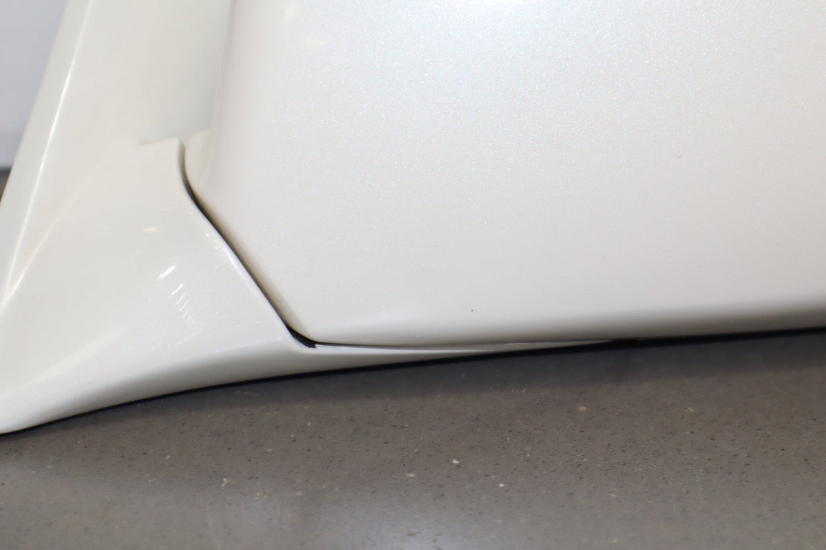 1995-1999 Toyota Crown Left Mirror Power Heated Fold White 2BK JZS151