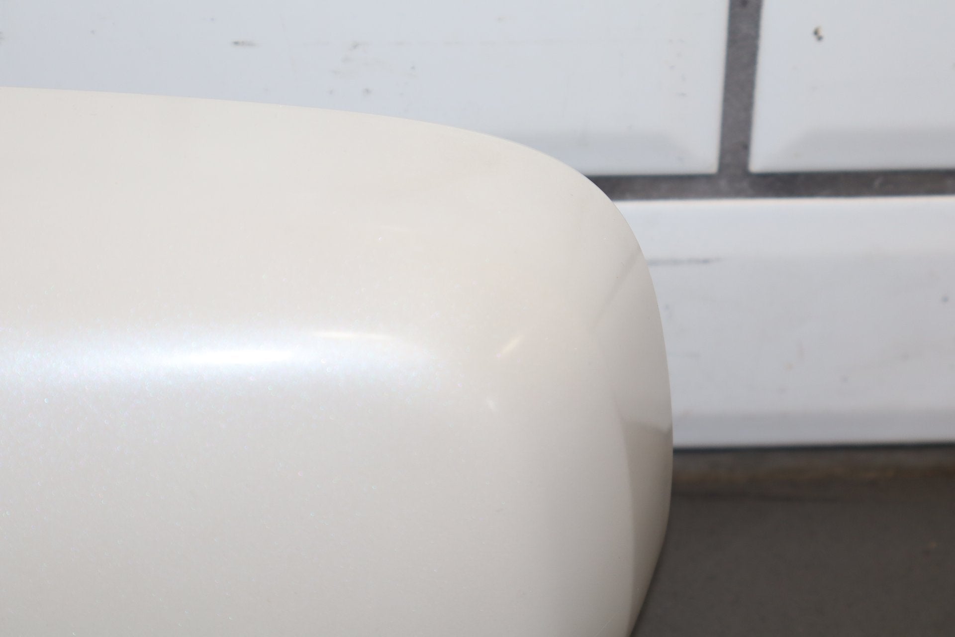 1995-1999 Toyota Crown Left Mirror Power Heated Fold White 2BK JZS151