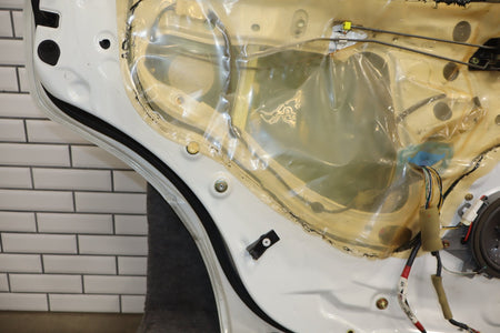 1995-1999 Toyota Crown Left Rear Door White 2BK OEM JZS151