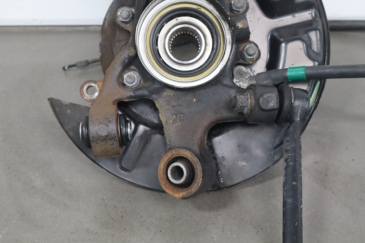 1995-1999 Toyota Crown Left Rear Knuckle Hub Dust Shield OEM JZS151