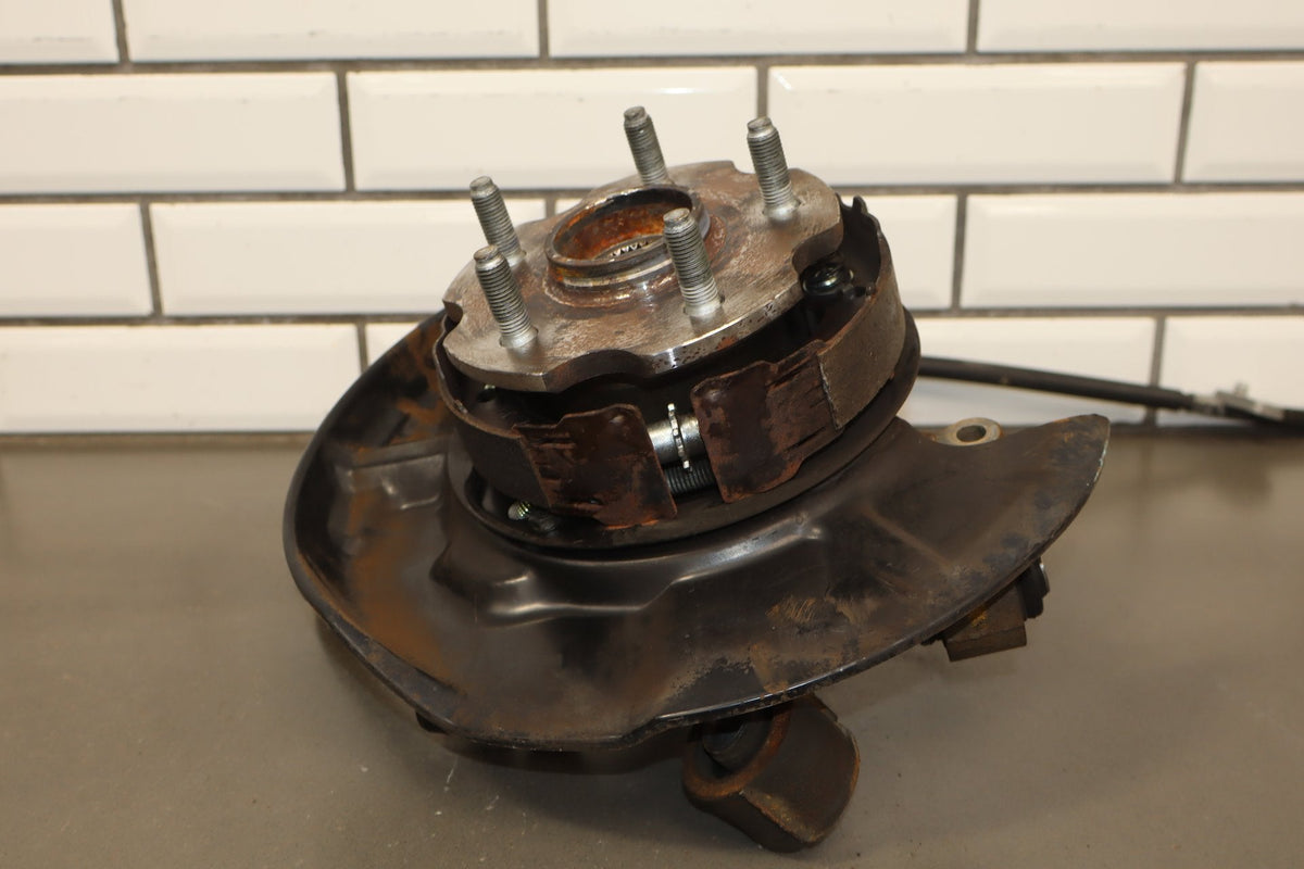 1995-1999 Toyota Crown Left Rear Knuckle Hub Dust Shield OEM JZS151