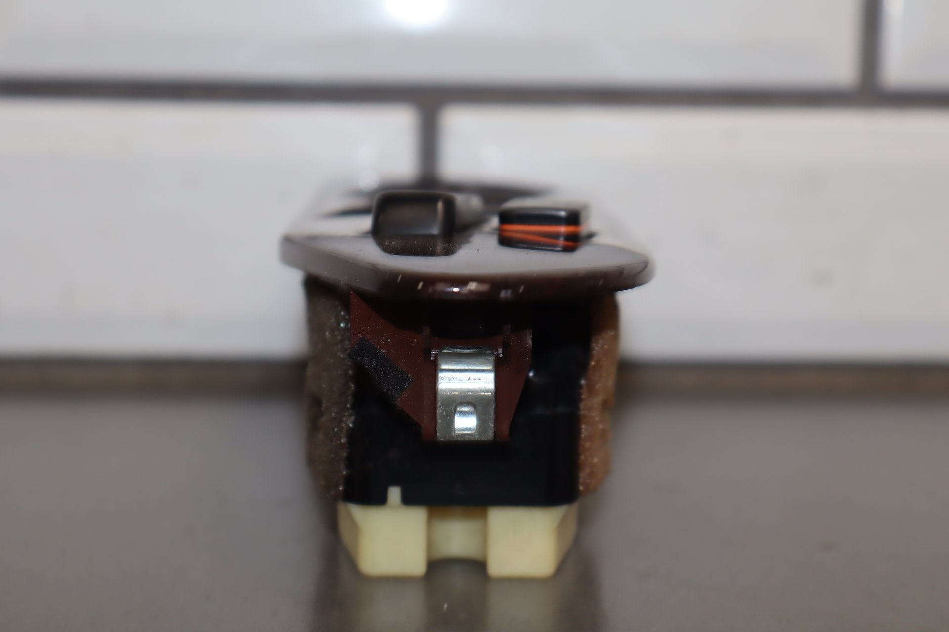 1995-1999 Toyota Crown Right Front Window Master Switch OEM Woodgrain JZS151