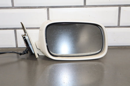 1995-1999 Toyota Crown Right Mirror Power Heated Fold White 2BK JZS151