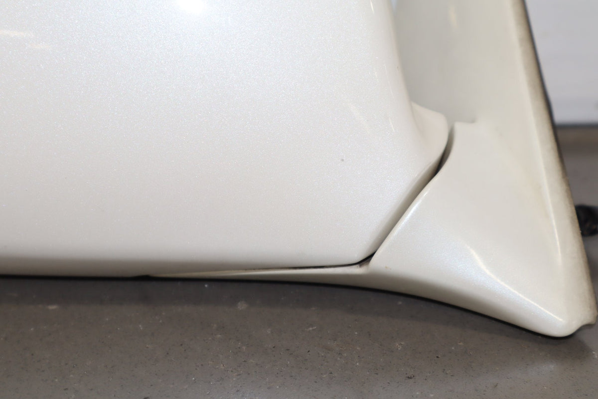 1995-1999 Toyota Crown Right Mirror Power Heated Fold White 2BK JZS151