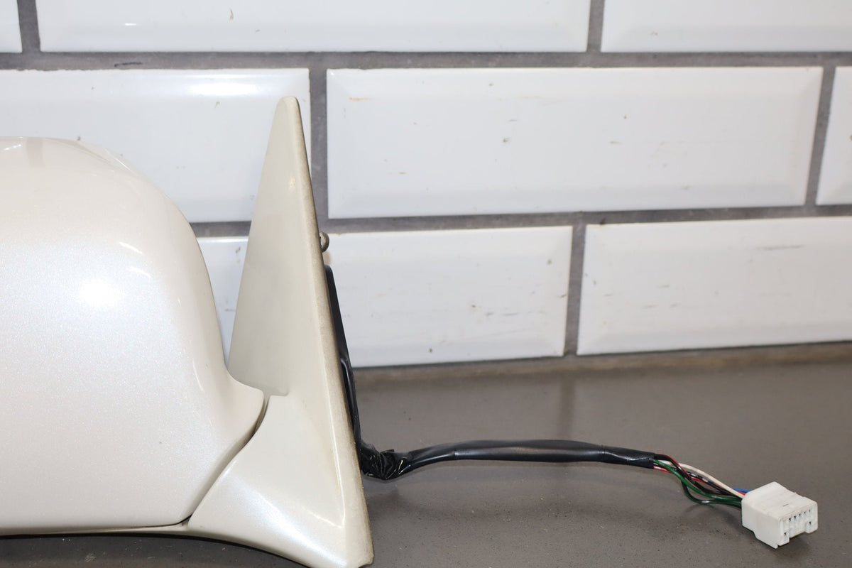 1995-1999 Toyota Crown Right Mirror Power Heated Fold White 2BK JZS151