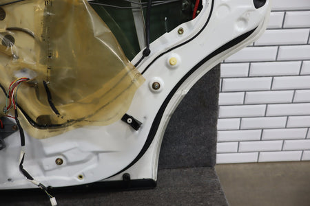 1995-1999 Toyota Crown Right Rear Door White 2BK OEM JZS151 Visible Dent