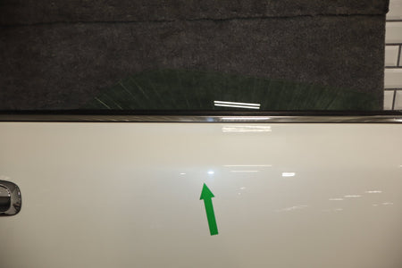 1995-1999 Toyota Crown Right Rear Door White 2BK OEM JZS151 Visible Dent