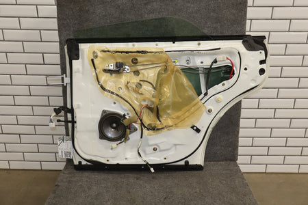 1995-1999 Toyota Crown Right Rear Door White 2BK OEM JZS151 Visible Dent
