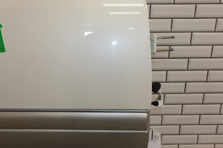 1995-1999 Toyota Crown Right Rear Door White 2BK OEM JZS151 Visible Dent