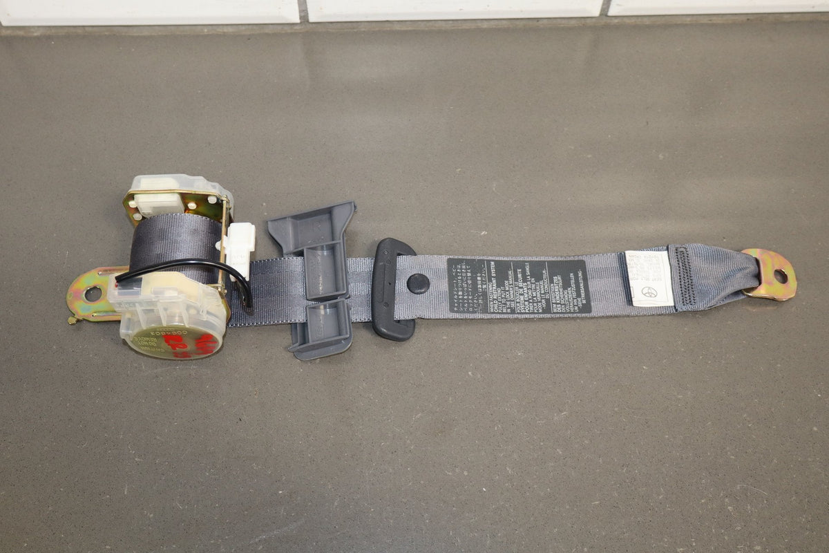 1995-1999 Toyota Crown Right Rear Seat Belt Grey Retractor OEM JZS151