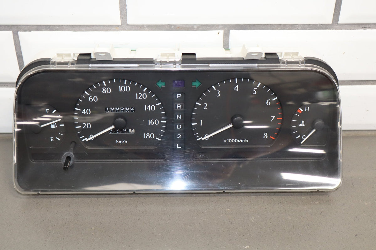 1995-1999 Toyota Crown Speedometer Cluster 180kmh OEM JZS151 62k Tested