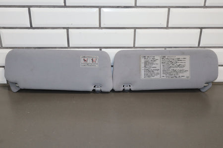 1995-1999 Toyota Crown Sun Visor Pair Illuminated OEM JZS151 Functions
