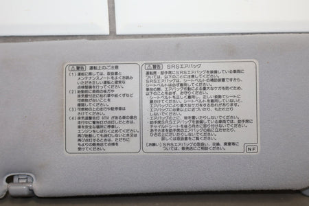 1995-1999 Toyota Crown Sun Visor Pair Illuminated OEM JZS151 Functions