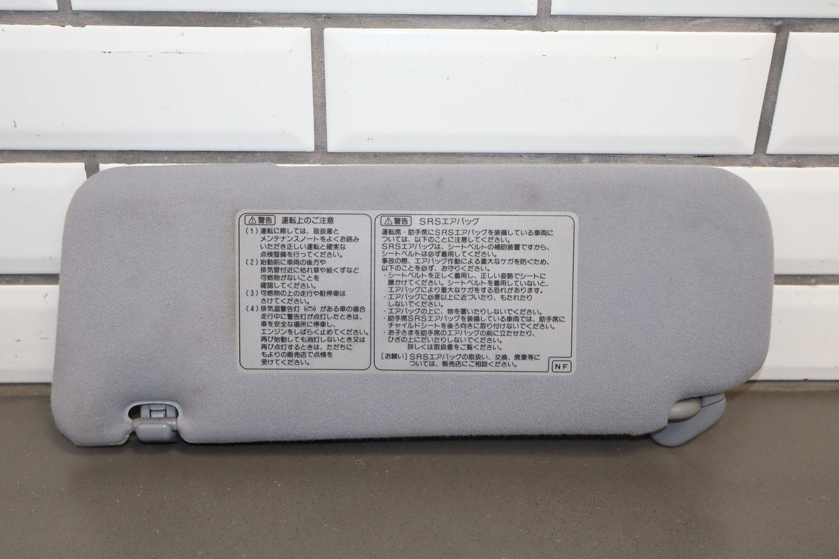 1995-1999 Toyota Crown Sun Visor Pair Illuminated OEM JZS151 Functions