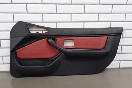 1995-2002 BMW Z3 Pair - Door Trim Panels Deep Red | Leather
