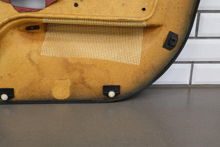1995-2002 BMW Z3 Pair - Door Trim Panels Deep Red | Leather