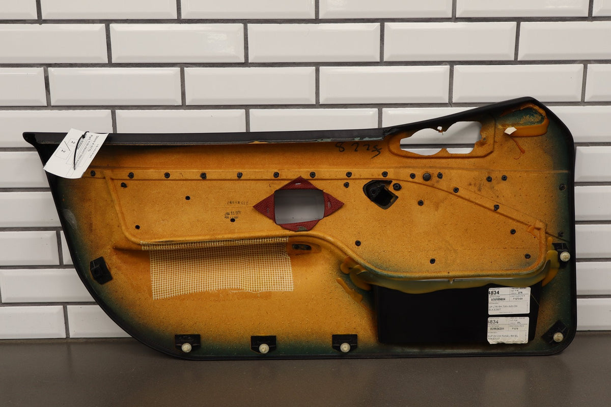 1995-2002 BMW Z3 Pair - Door Trim Panels Deep Red | Leather