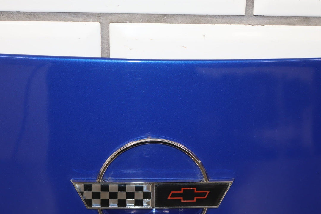 1995 Chevrolet Corvette Fuel Filler Door Dark Cloisonne Blue 28