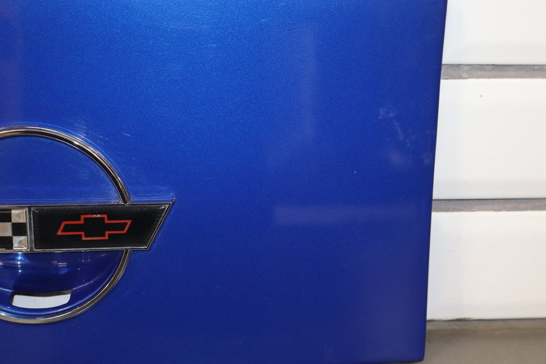 1995 Chevrolet Corvette Fuel Filler Door Dark Cloisonne Blue 28