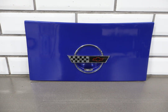 1995 Chevrolet Corvette Fuel Filler Door Dark Cloisonne Blue 28
