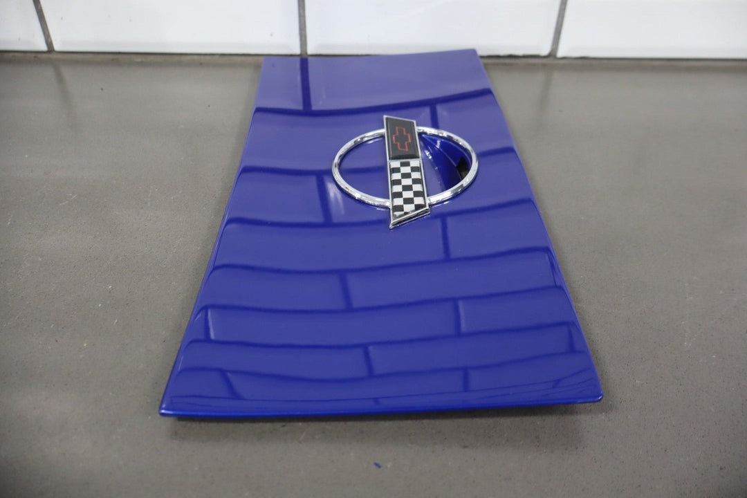 1995 Chevrolet Corvette Fuel Filler Door Dark Cloisonne Blue 28