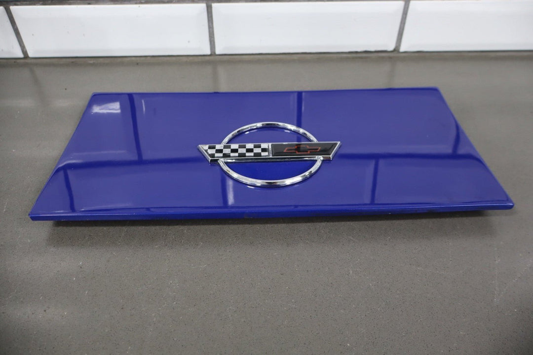 1995 Chevrolet Corvette Fuel Filler Door Dark Cloisonne Blue 28
