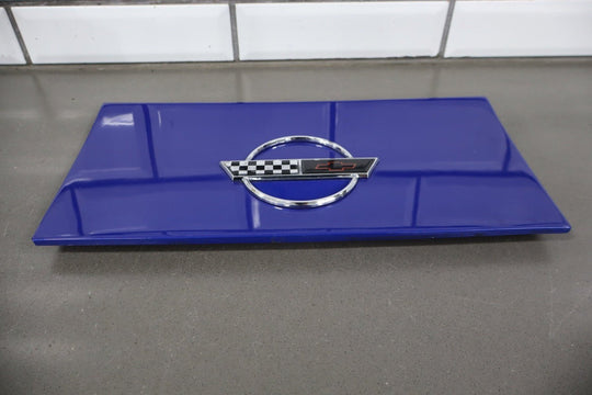 1995 Chevrolet Corvette Fuel Filler Door Dark Cloisonne Blue 28