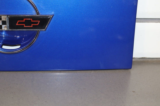 1995 Chevrolet Corvette Fuel Filler Door Dark Cloisonne Blue 28