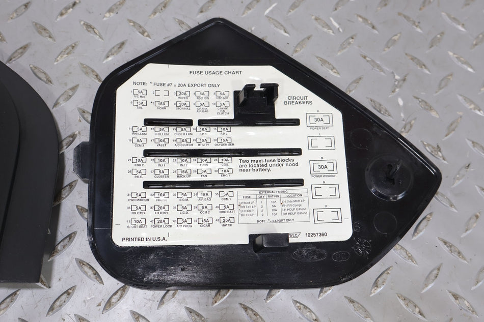 1995 Chevrolet Corvette- Trim Panel