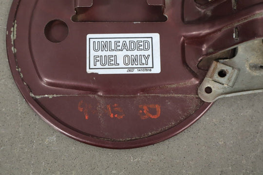 1995 Chevrolet Suburban Fuel Filler Door Maroon 76u