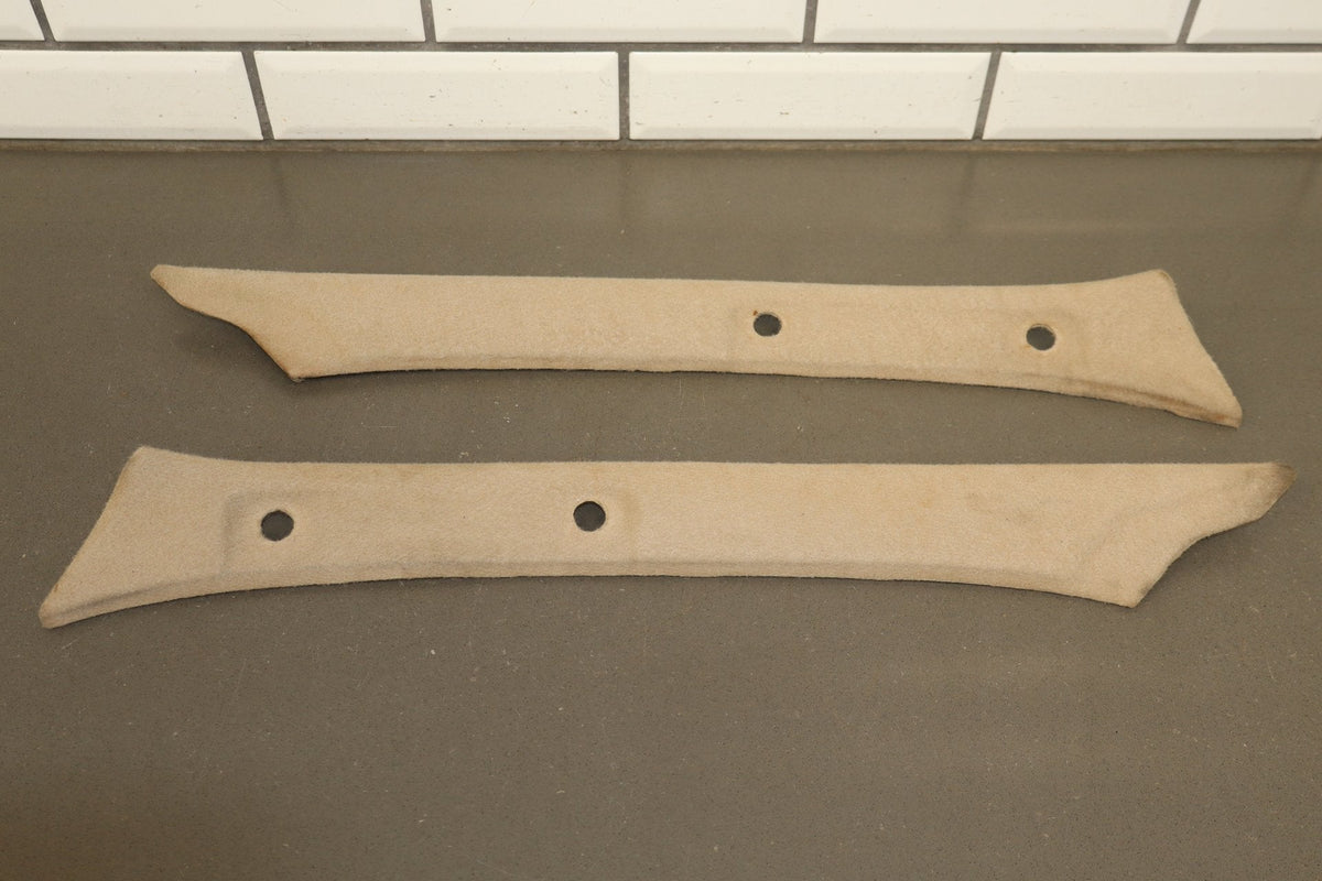 1996-1997 Lexus LX450 Pair A Pillar Trim Oak LC43