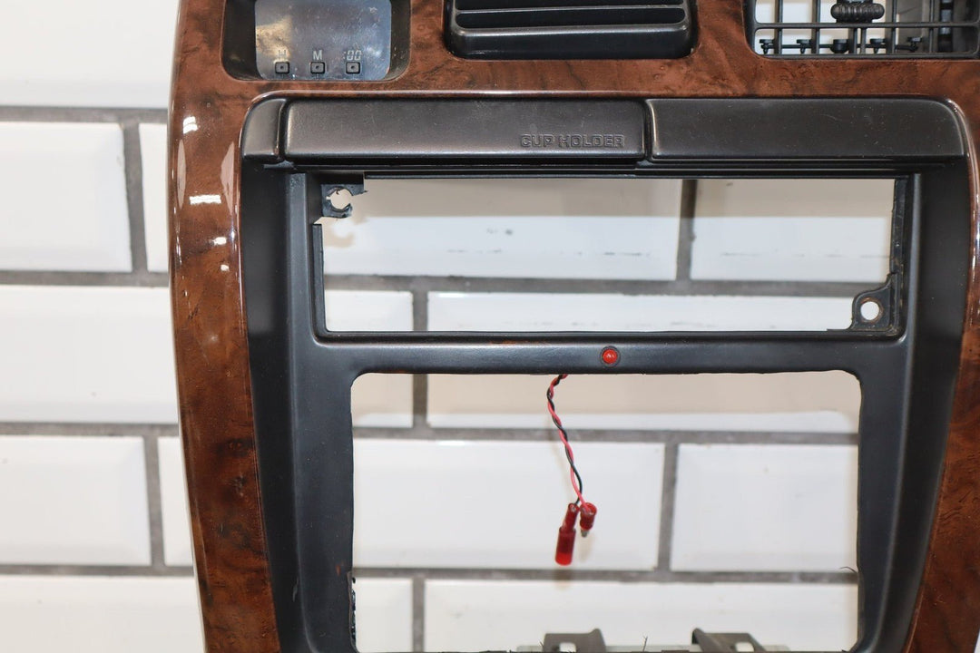 1996 - 1998 Toyota 4Runner Wooden Trimmed Radio Bezel OEM