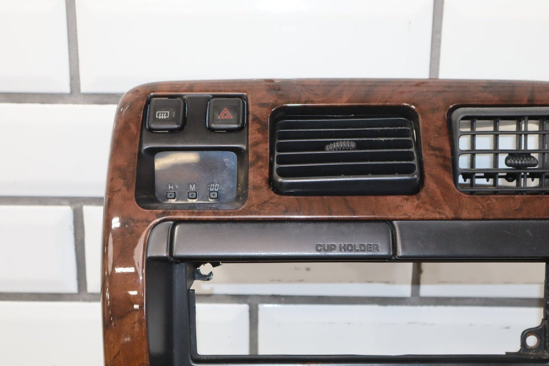 1996 - 1998 Toyota 4Runner Wooden Trimmed Radio Bezel OEM
