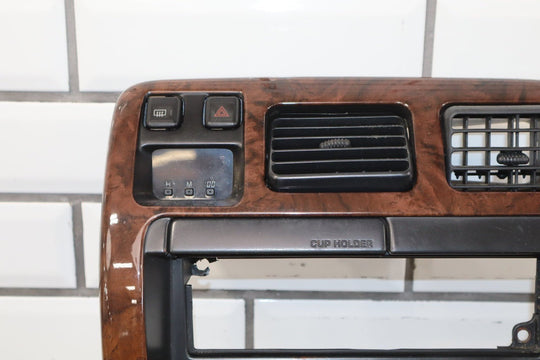 1996 - 1998 Toyota 4Runner Wooden Trimmed Radio Bezel OEM