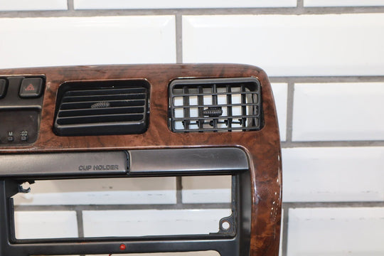 1996 - 1998 Toyota 4Runner Wooden Trimmed Radio Bezel OEM