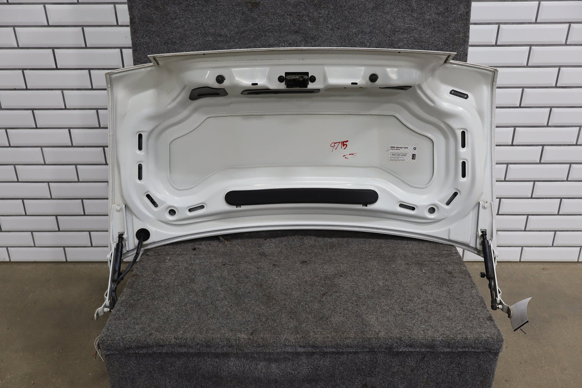 1996-1999 BMW Z3 1.9i Decklid/Tailgate White