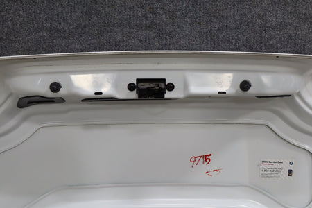 1996-1999 BMW Z3 1.9i Decklid/Tailgate White