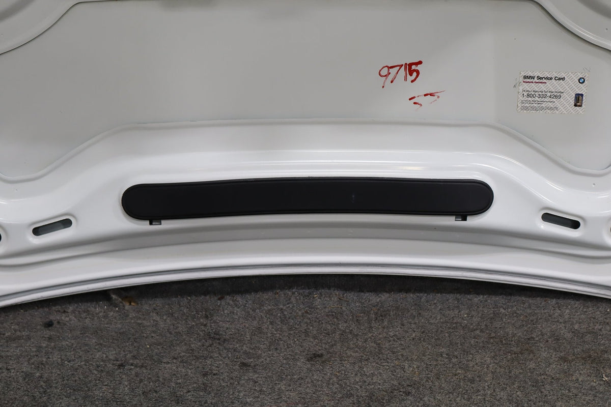 1996-1999 BMW Z3 1.9i Decklid/Tailgate White