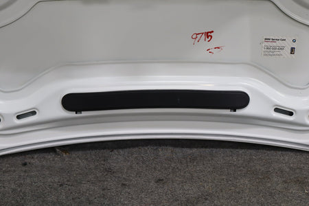 1996-1999 BMW Z3 1.9i Decklid/Tailgate White