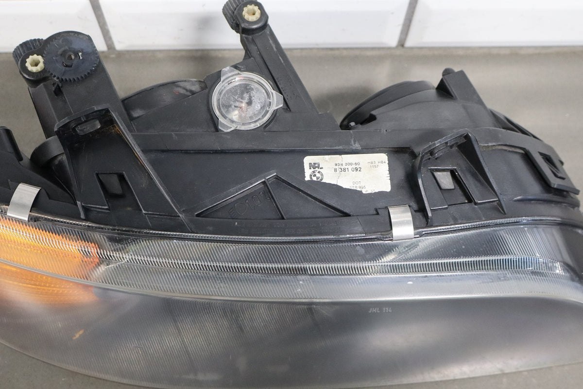 1996-2002 BMW Z3 E36 Passenger Right RH Right Headlamp