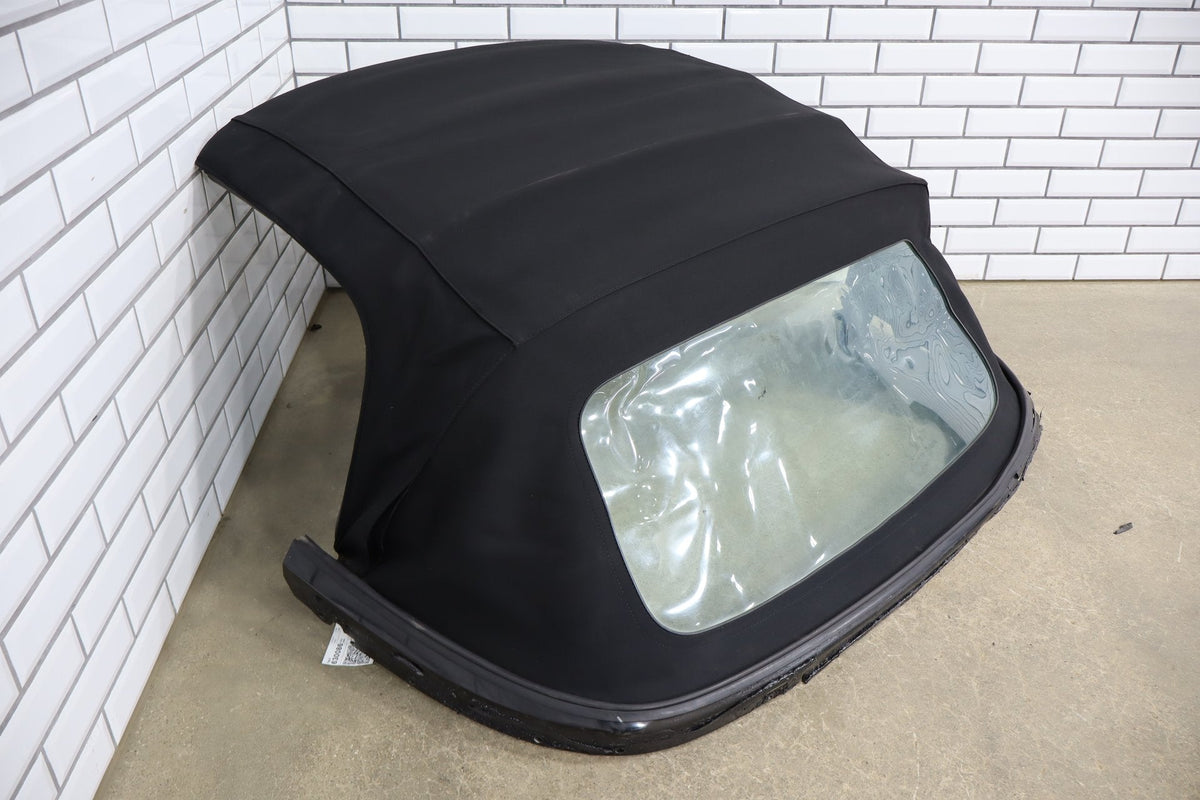 1996-2002 BMW Z3 E36/7 Cloth Convertible Roof W/ Frame Plastic Rear Window OEM