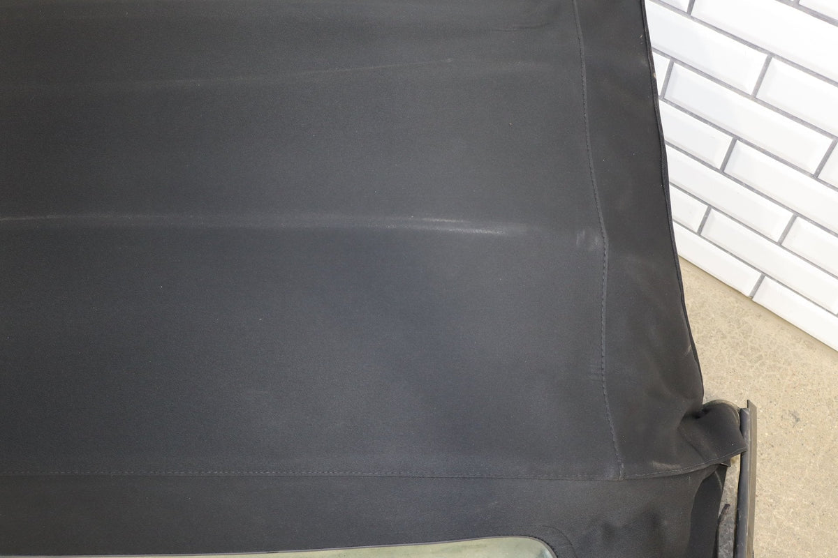 1996-2002 BMW Z3 E36/7 Cloth Convertible Roof W/ Frame Plastic Rear Window OEM