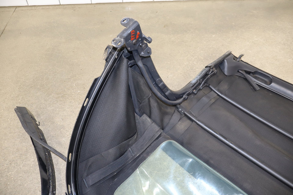 1996-2002 BMW Z3 E36/7 Cloth Convertible Roof W/ Frame Plastic Rear Window OEM