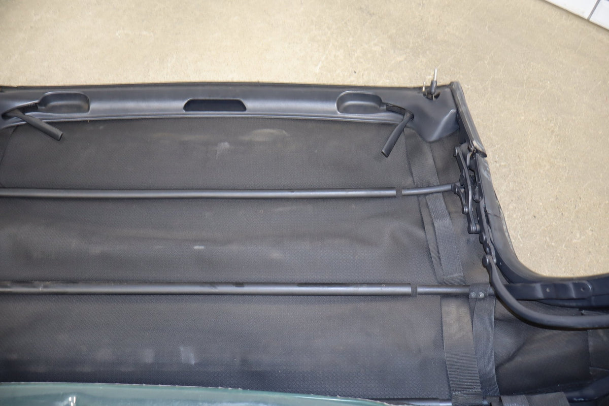 1996-2002 BMW Z3 E36/7 Cloth Convertible Roof W/ Frame Plastic Rear Window OEM